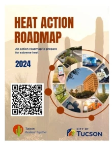 City of Tucson - Heat Action Roadmap Flier with QR Code