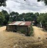 A home susceptible to flooding in San Pedro Sula, Honduras